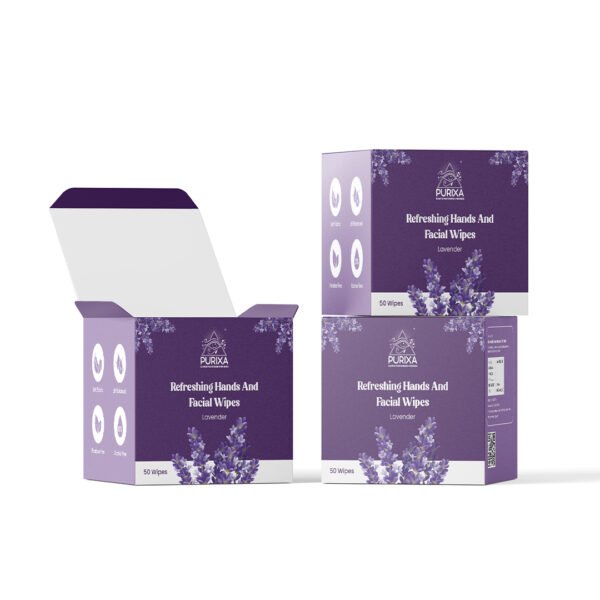 PURIXA – Refreshing Wipes (Lavender)