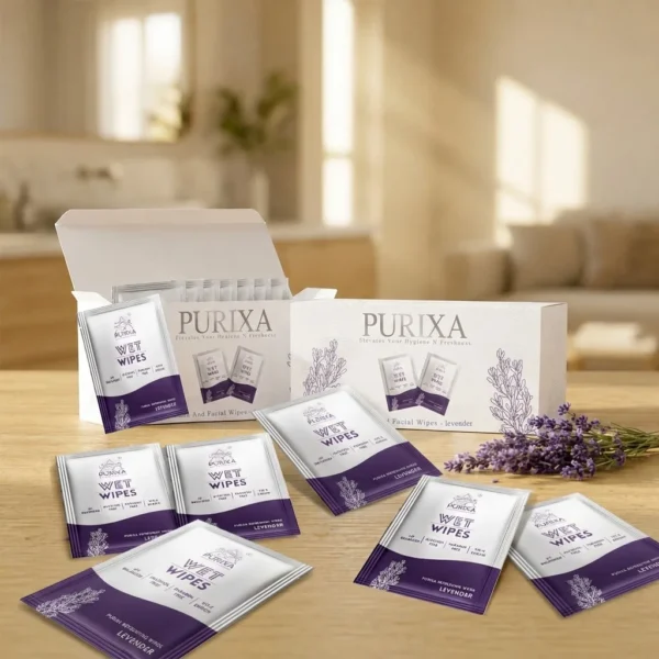 Purixa icy mint Wipes