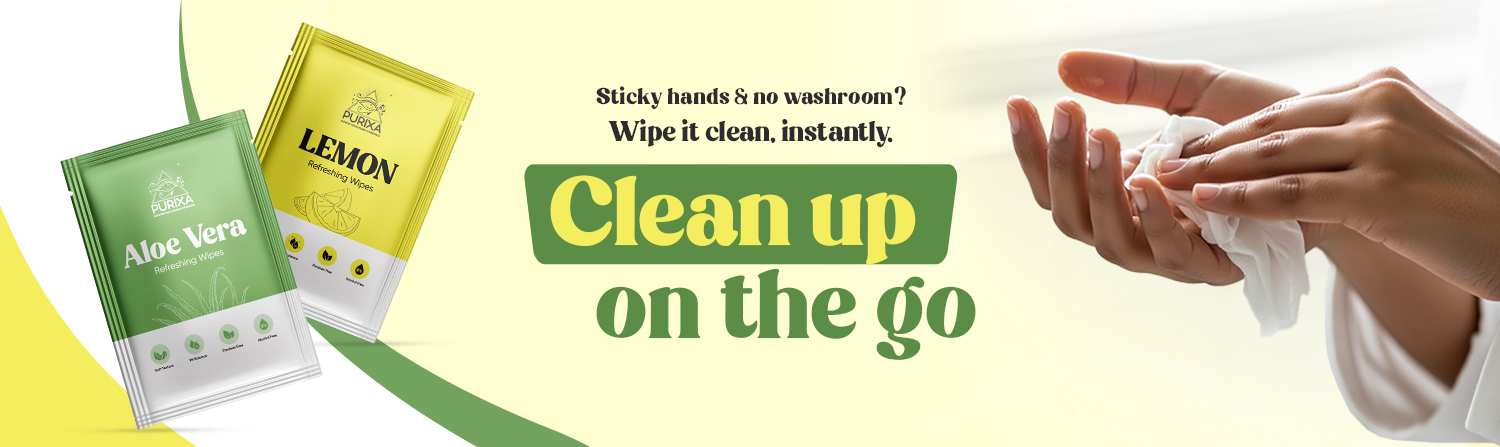 sticky hands & no washroom