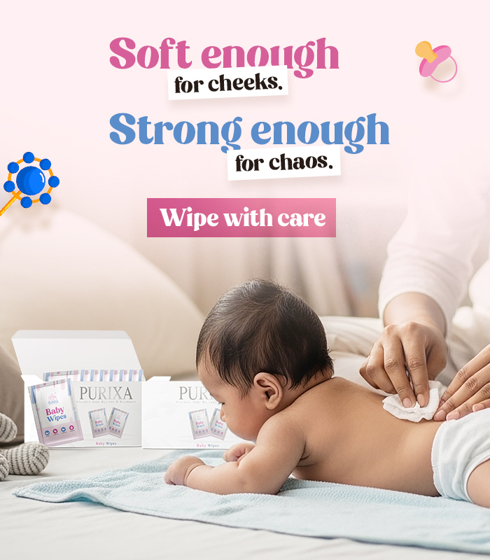wipe with care