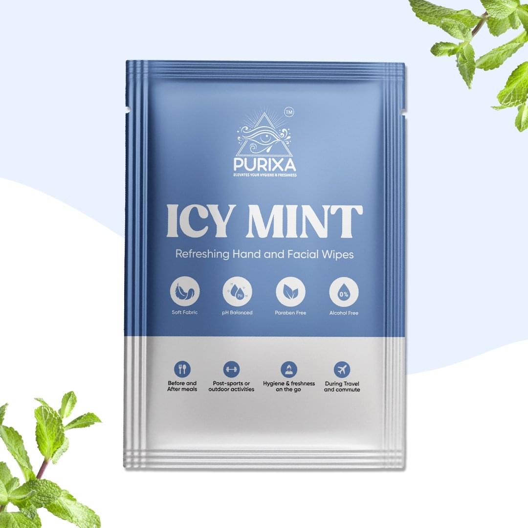 icy mint wipes