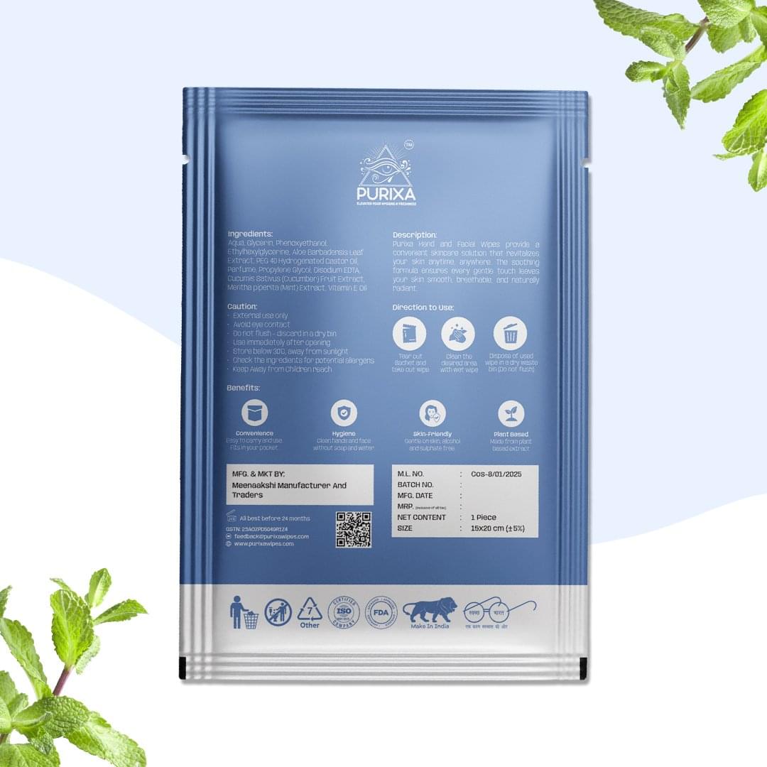 back picture of icy mint wipes